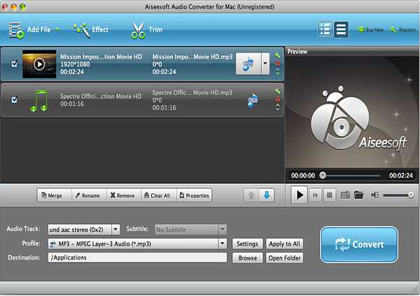 mp3 format for a mac